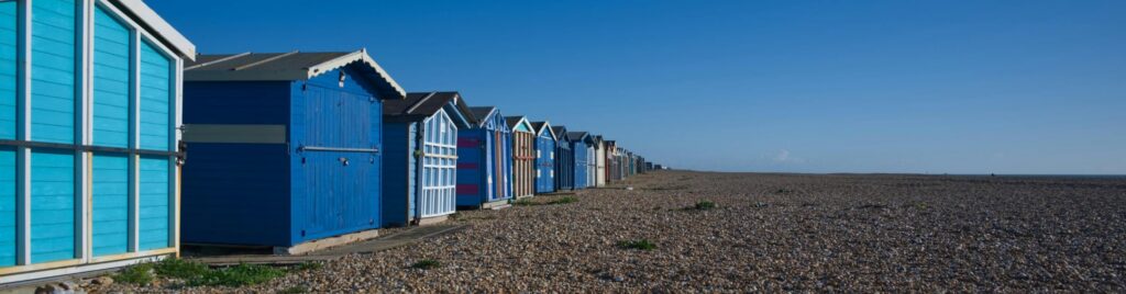 Beach huts